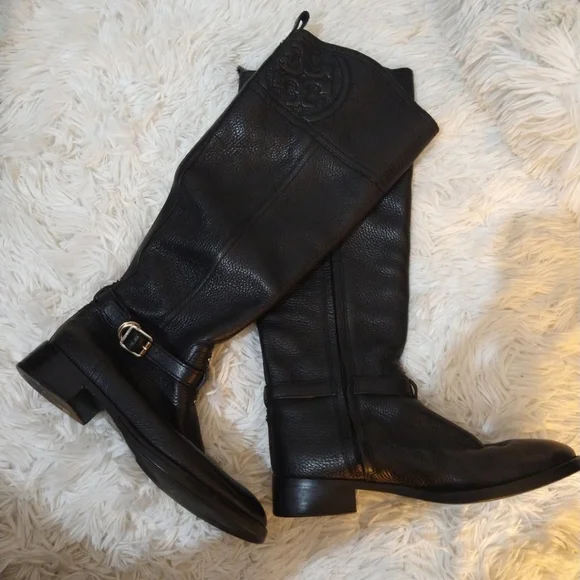 Tory Burch Marlene Riding Boots - Picture 4 of 11